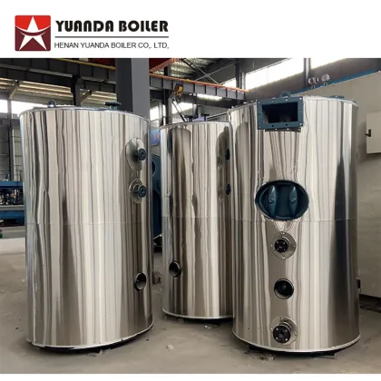Vertical Small 30 bhp Diesel Steam Boiler