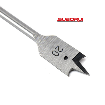1/4 Inch Hex Shank Heavy Duty Flat Wood Spade Drill Bit