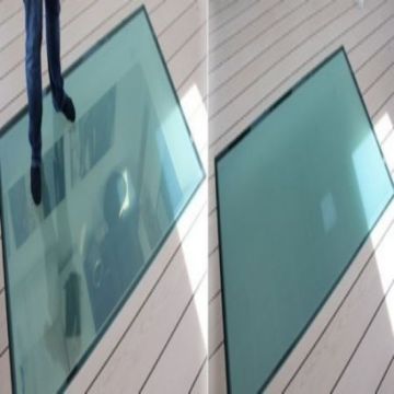 Smart Glass PDLC Film im Büro Hotelgeschäft Klebstofffilm Ultra Clear