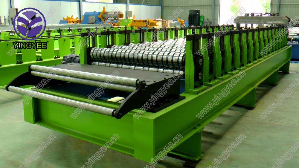 Glazed Roof Roll Forming Machine From Yingyee08