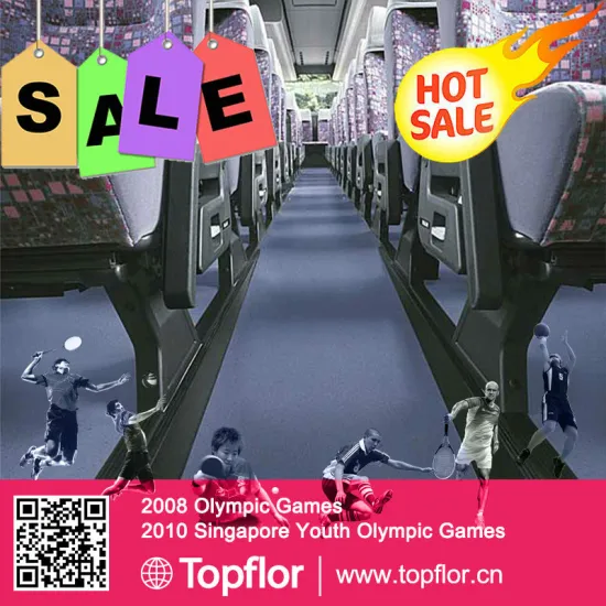 High Quality PVC Flooring For Bus or Public Transport