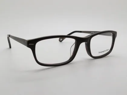 Black+red+grey Eyeglasses Ermenegildo Zegna Branded Optical Frames Vz3579m Col.gr4