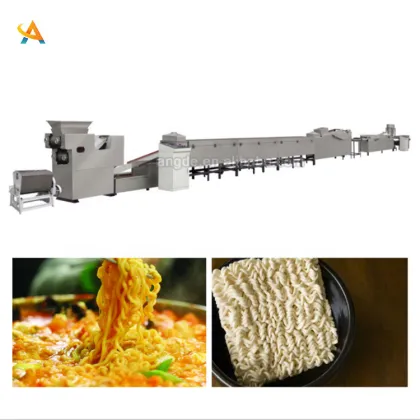 Instant Noodle Production Line: Grain Product Making Machines for Cereal and Corn Noodles