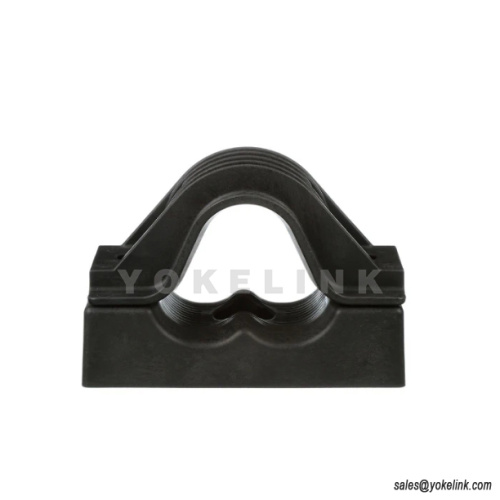 CCPLTR5060-X Polymer Trefoil Cable Cleat M10 Pemasangan