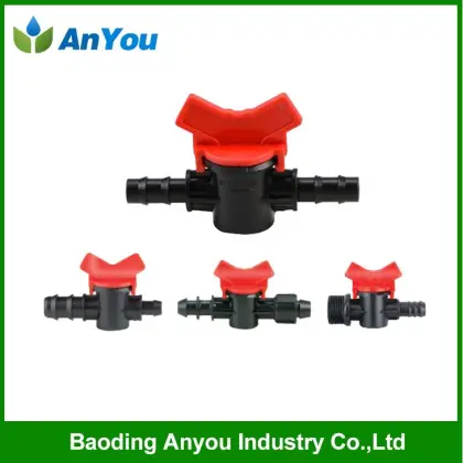 16mm barb lock mini vale for tape