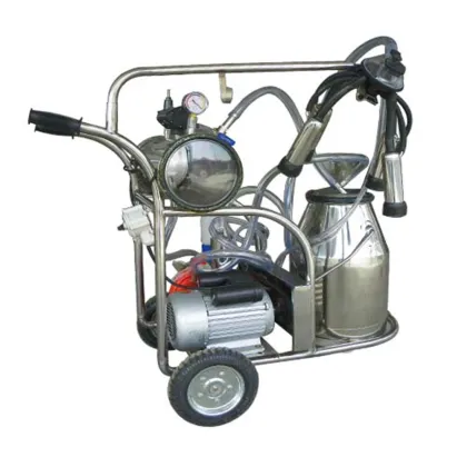 High Quality Electric Mobile Cattle Cow Milking Machine for Buffalo Milk
