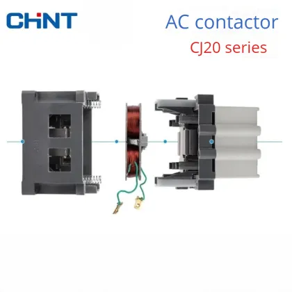 Chint Electric AC Contactor CJ20 40 220V Long Service Life Magnetic Contactor