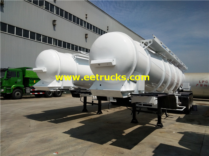 Steel H2SO4 Delivery Tank Trailers