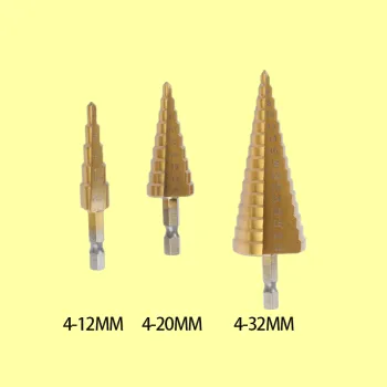 High-Quality HSS Cone Titanium Stepped Drill Bits: Precision Tools for Your Projects