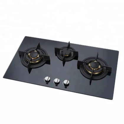 3 Burner Gas Cooker Stove: Doalgaz Ocak Commercial Kitchen Hob