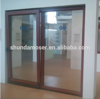 solid wood double glazing tilt an sliding door