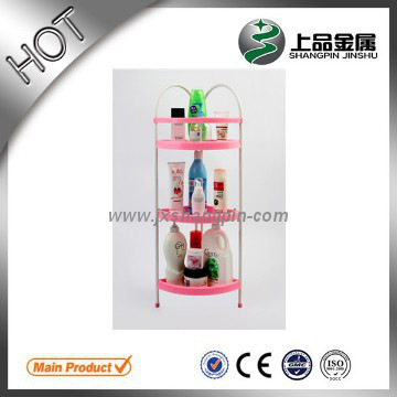 Pink iron pipe plastic parts stand bath towel rack shower rack