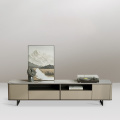 Modern Elegance Book Shelf TV Console z drzwiami