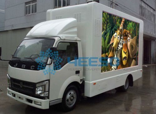 V6-p10 Mobile Outdoor Billboard Advertising Vehicle, Truck Advertising