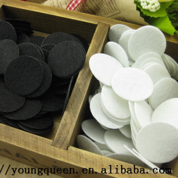 diy accessories 25mm non-woven non-woven discs / diy film ( black and white ) 2 yuan to about 300