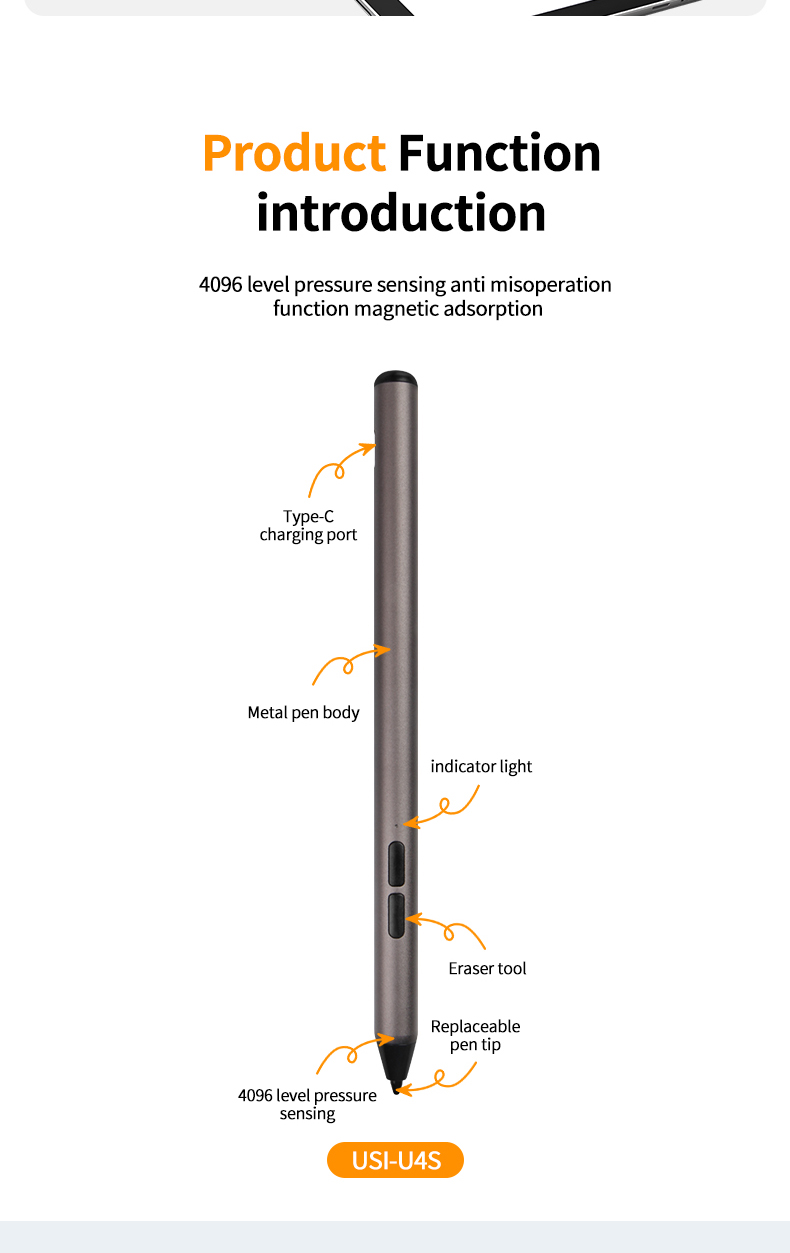U4S+ USI Stylus Pen U4S+ USI Stylus Pen