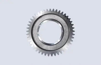 CNC passengers car gears hobbing&cutting on a lathe