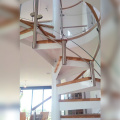 Modern Metal Spiral Staircase with Exquisite Design