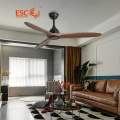 ESC Lighting Electric Tister Fan Energy Saving 120 В 52 -дюймовый потолочный вентилятор Современный потолочный вентилятор с 3 лезвиями