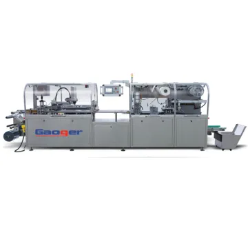Automatic ampoule vial syringe blister packaging machine
