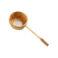 Filtro da tè in rattan fatto a mano con manico