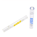 Vidro de vidro personalizado One Hitter Chillum Tubs com rolha