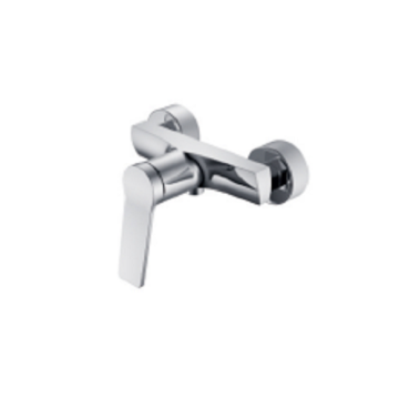 Single lever wall mounted shower mixer tap