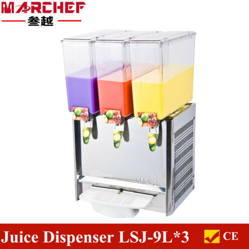 Cold beverage dispenser/ Frozen beverage dispenser/beverage drink Dispenser LSJ-9L*3