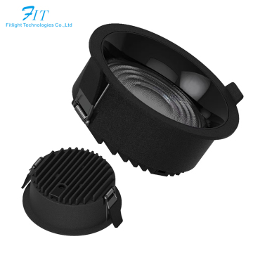 Factory Direct Indoor Showroom: 60W COB LED Downlights for Coffee Shops & Restaurants