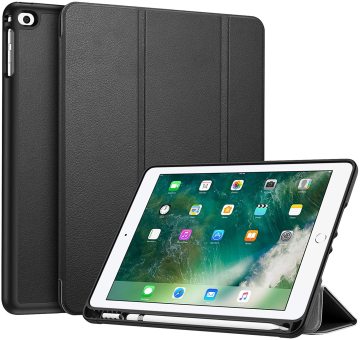 iPad Air 9.7 Tablet Case with Pen Slot - Protective Shell for iPad Air 2