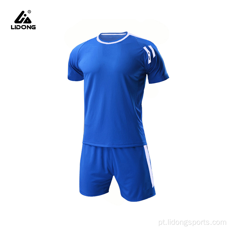 Camiseta de futebol de futebol personalizada para homens