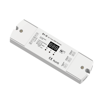 SKYDANCE S1-D: DMX to AC Triac Converter 2 Channel 2A Dimmers DMX512 Decoder