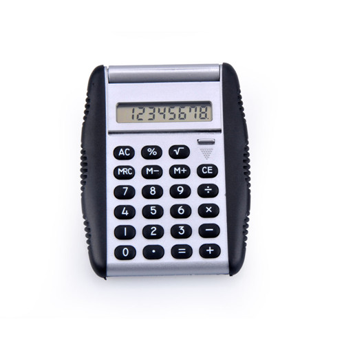 Pocket Calculator with Flip Cover