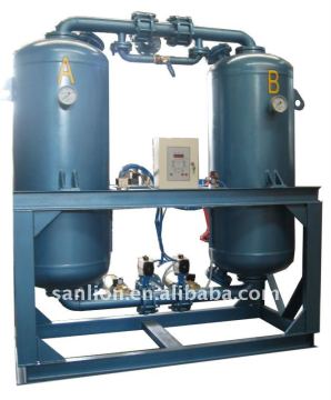2016 high quality heatless regenerative desiccant compressed air dryer(23m3/min)