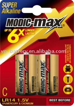 Alkaline Battery C LR14