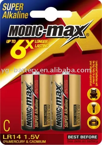 Alkaline Battery C LR14