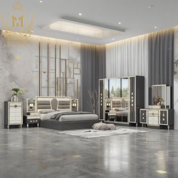 Modern Classic Bedroom Set with King Size Bed - Latest European Nice Quality Furniture
