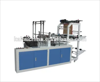 double layer four lines bag making machine/garbege bag making machine