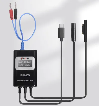 BY-006S LED Laptop Tablet Detect Test Boot Cable for Microsoft Surface Repair Tool