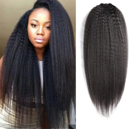 8a grade top quality kinky straight hair weacing virgin remy yaki brazilian hair in dubai