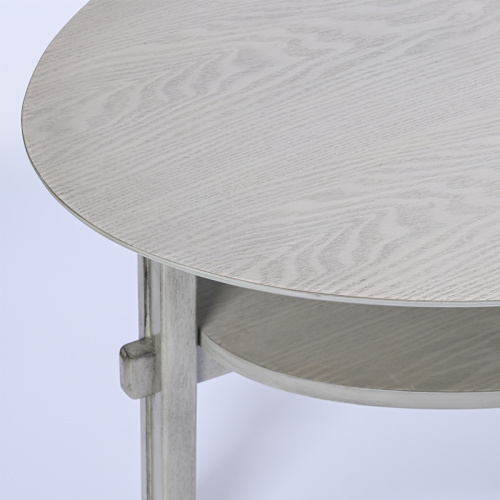 Oval Wood Coffee Table