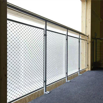 Edelstahl-Sicherheitsdrahtseilgeflecht für Balkon