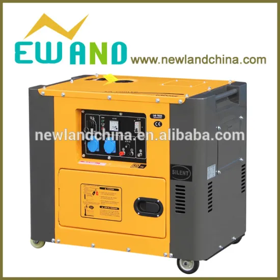New model/high quality/competitive price/5KW 186FA diesel engine/silent diesel generator