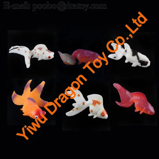 plastic goldfish toys