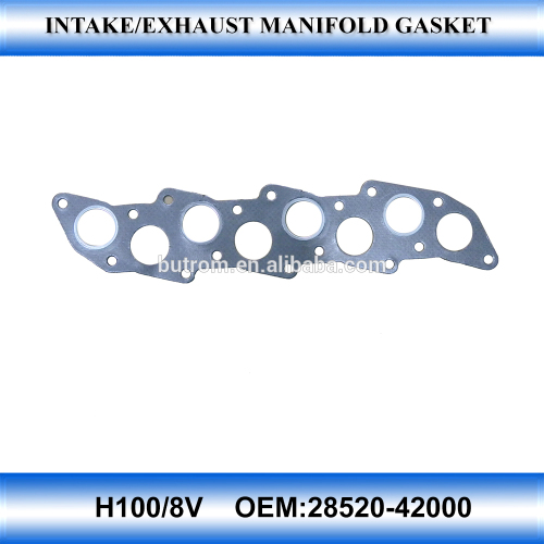 Intake manifold gasket for H100 8V exhaust manifold gasket