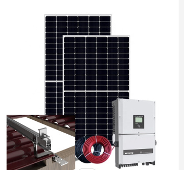 Partihandel 5kW off-grid solenergi med hybridinverterare