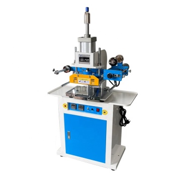 618-3 máquina de estampado caliente neumático para cuero, plástico, papel, madera, PU, ​​tarjetas de visita y en relieve de PVC