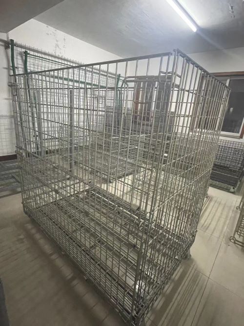 Wire Mesh Storage CagesJpg