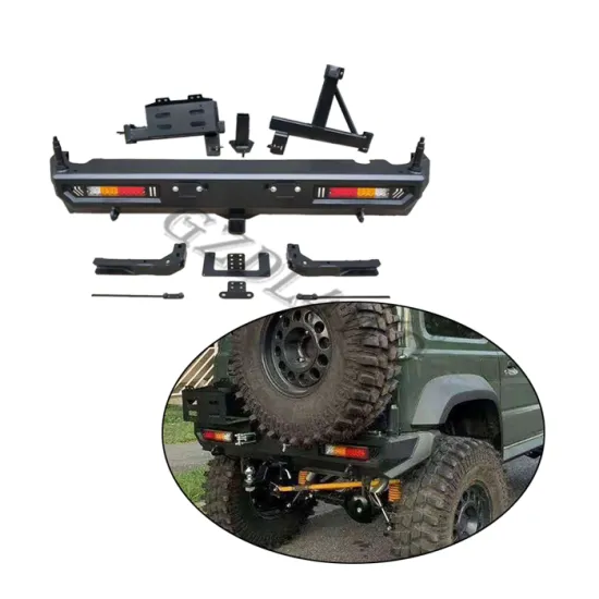 Auto Accessories for Jimny 2019-2020: Exterior, Interior, and Off-Roading Rear Bumper JB64 JB74 Sierra