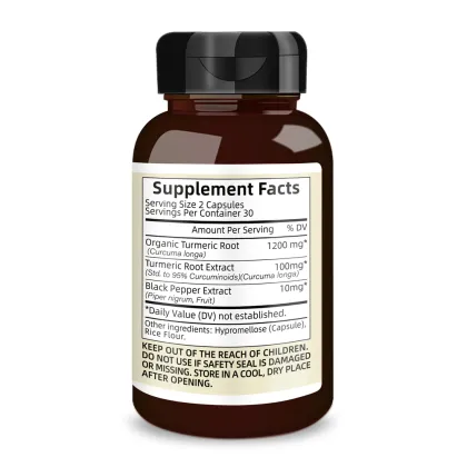 Shecome Turmeric Capsules Antioxidant Curcumin Capsules